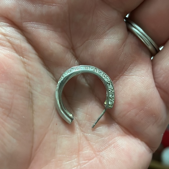 925 Rhinestone Earrings - Picture 6 of 10